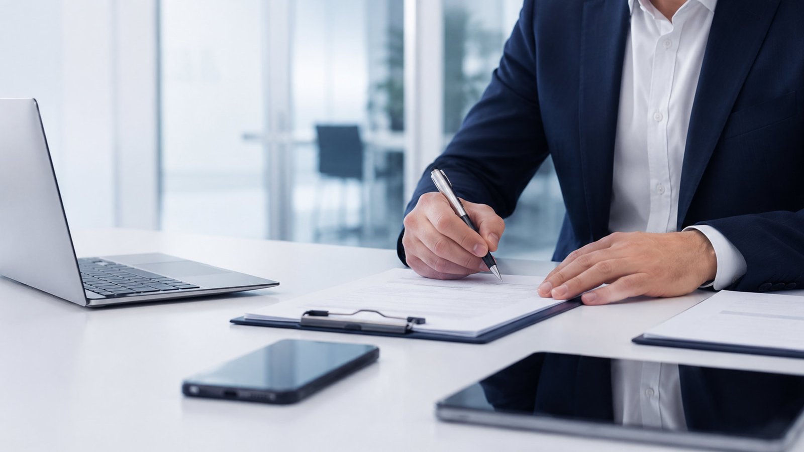 Consultores de ZAYNER revisando procesos y documentación administrativa